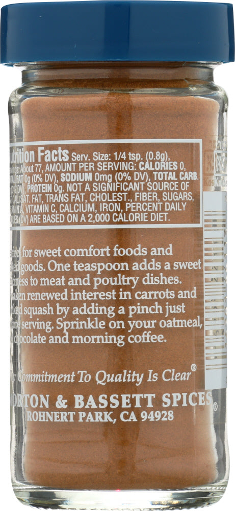 Morton & Bassett: Ground Cinnamon, 2.7 Oz