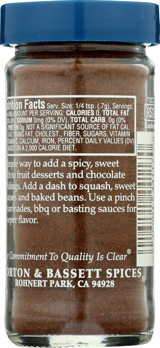 Morton & Bassett: Cloves Ground, 2.4 Oz
