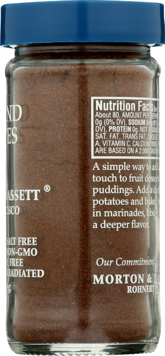 Morton & Bassett: Cloves Ground, 2.4 Oz