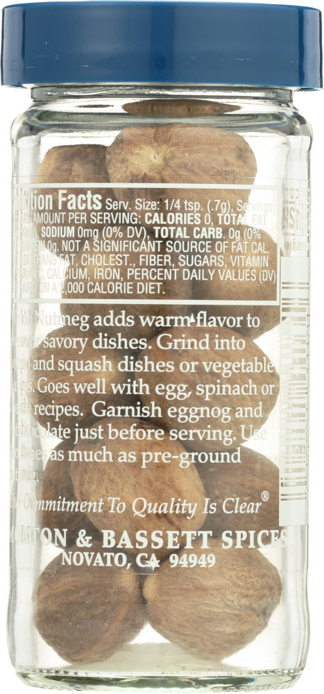 Morton & Bassett: Whole Nutmeg, 2.2 Oz