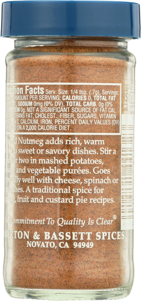 Morton & Bassett: Ground Nutmeg, 2.3 Oz