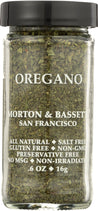 Morton & Bassett: Spices Oregano, 1.1 Oz