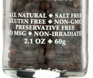 Morton & Bassett: Whole Black Peppercorns, 2.1 Oz