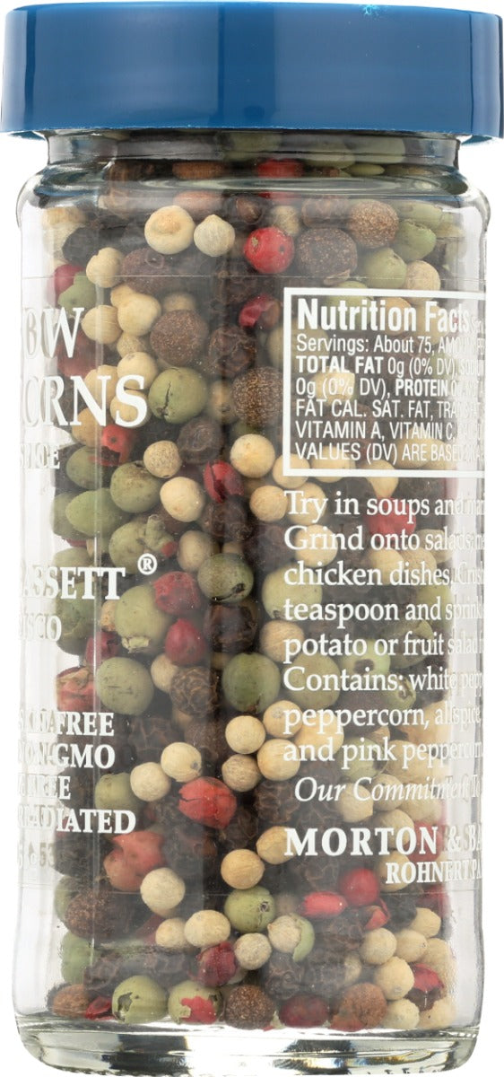 Morton & Bassett: Peppercorns Rainbow Whole, 1.9 Oz