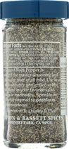 Morton & Bassett: Fine Ground Black Pepper, 2 Oz