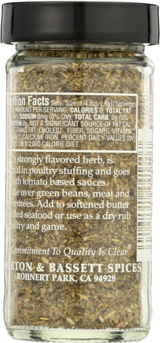 Morton & Bassett: Sage, 0.4 Oz