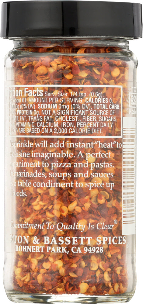Morton & Bassett: Spices Red Chili Flakes, 1.3 Oz