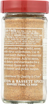 Morton & Bassett: Ground Coriander, 1.5 Oz