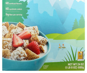 Moms Best: Sweetened Wheatfuls Cereal, 24 Oz