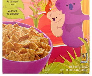 Moms Best: Toasted Cinnamon Squares Cereal, 17.5 Oz