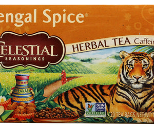 Celestial Seasonings: Bengal Spice Caffeine Free Herbal Tea 20 Tea Bags, 1.7 Oz