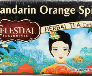 Celestial Seasonings: Mandarin Orange Spice Herbal Tea, 20 Bg
