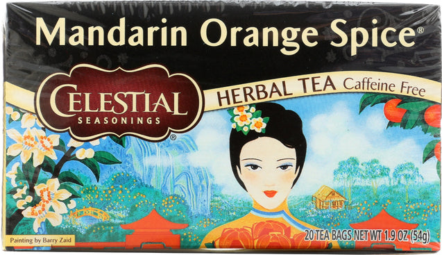 Celestial Seasonings: Mandarin Orange Spice Herbal Tea, 20 Bg