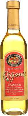 Napa Valley Naturals: Cold Pressed Organic Sesame Oil, 12.7 Oz