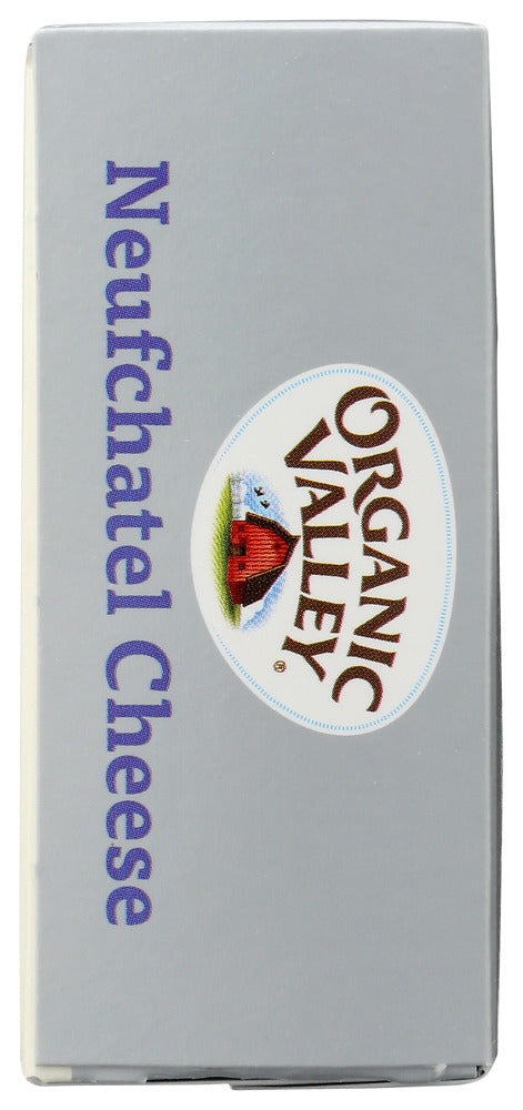 Organic Valley: Organic Neufchatel Pasteurized Cream Cheese, 8 Oz