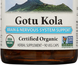 Organic India: Gotu Kola Herbal Supplement, 90 Caps