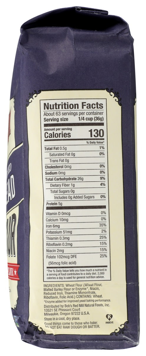Bobs Red Mill: Artisan Bread Flour, 5 Lb