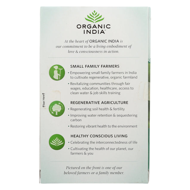 Organic India: Original Tulsi Tea, 18 Tea Bags, 1.14 Oz