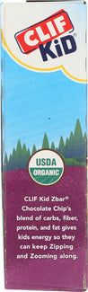 Clif Kid: Organic Zbar Chocolate Chip 6 Bars, 7.62 Oz