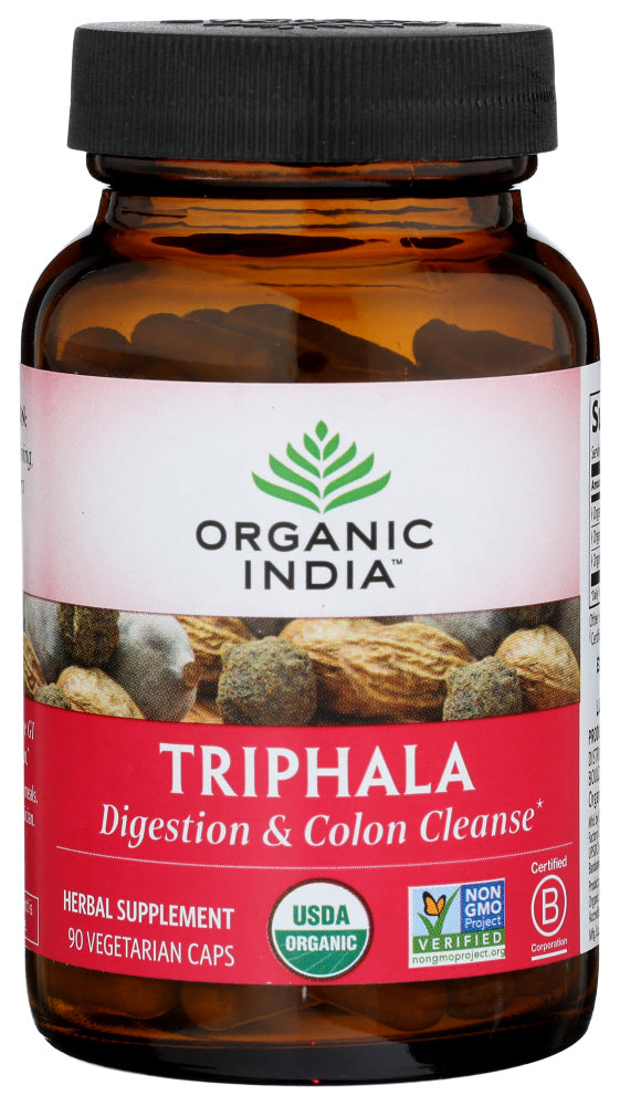 Organic India: Triphala Digestion & Colon Cleanse, 90 Veggie Caps