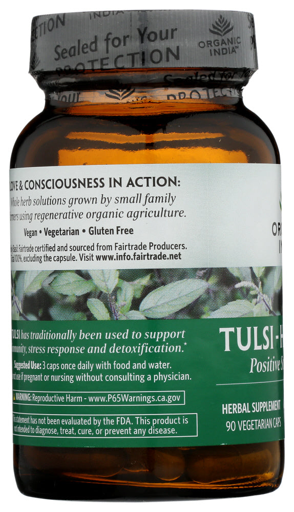 Organic India: Tulsi-holy Basil, 90 Veggie Caps