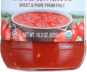 Jovial: Organic Diced Tomatoes, 18.3 Oz