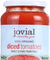 Jovial: Organic Diced Tomatoes, 18.3 Oz