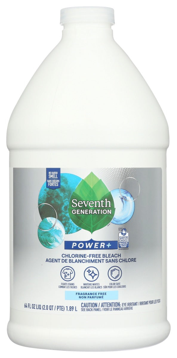 Seventh Generation: Free & Clear Chlorine-free Bleach, 64 Oz