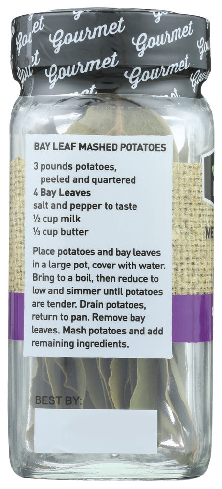 Spice Hunter: Whole Mediterranean Bay Leaves, 0.14 Oz