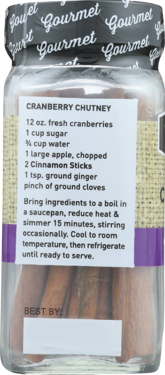 Spice Hunter: Indonesian Cinnamon Sticks, 1.2 Oz