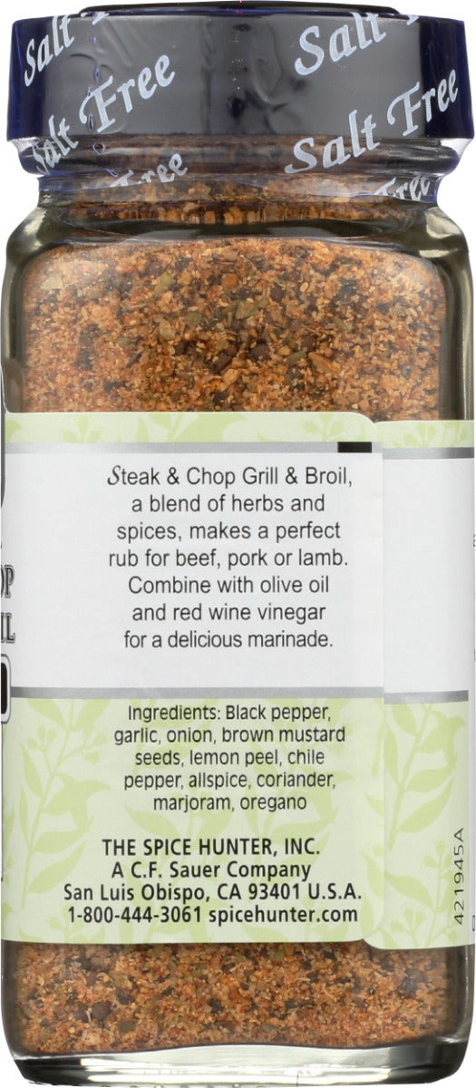 Spice Hunter: Steak And Chop Grill And Broil Blend, 2.2 Oz