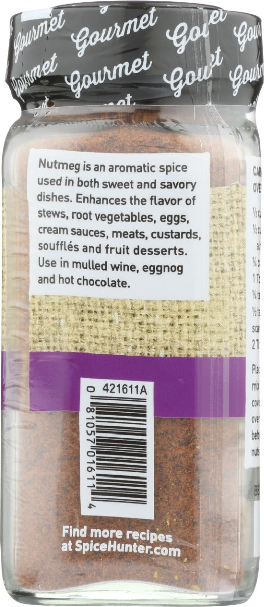 The Spice Hunter: Nutmeg East/west Indies Ground, 1.8 Oz