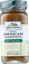 The Spice Hunter: Mexican Seasoning Salt Free, 1.4 Oz