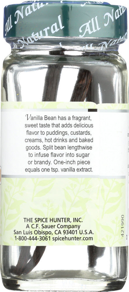 Spice Hunter: Madagascar Vanilla Bean Whole, 2 Pc