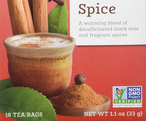 Stash Tea: Decaf Tea Chai Spice 18 Tea Bags, 1.1 Oz