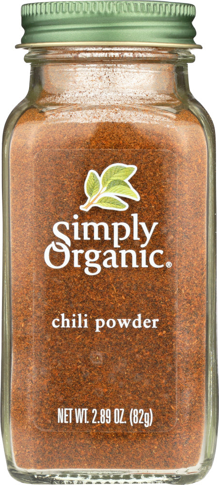 Simply Organic: Chili Powder Organic, 2.89 Oz