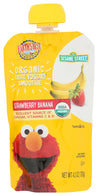 Earth's Best: Organic Fruit Yogurt Smoothie Strawberry Banana, 4.2 Oz