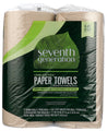 Seventh Generation: 100 Percent Recycled Paper Towels Unbleached 6rolls 2ply, 1 Ea