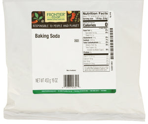 Frontier Herb: Baking Soda, 16 Oz