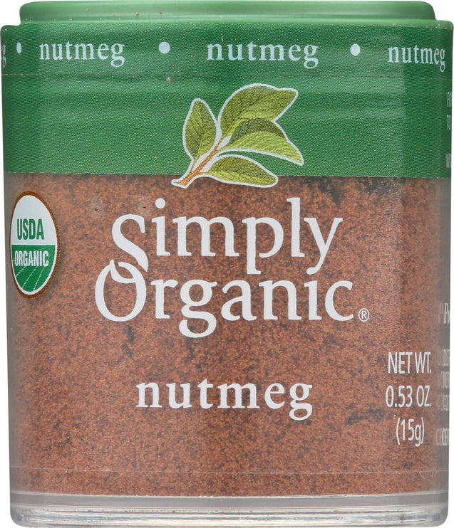 Simply Organic: Mini Nutmeg Organic, .53 Oz