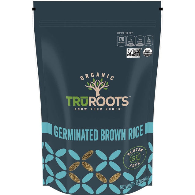 Truroots: Organic Germinated Brown Rice, 14 Oz