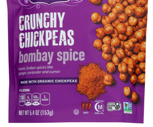 Saffron Road: Bombay Spice Crunchy Chickpeas, 5.4 Oz