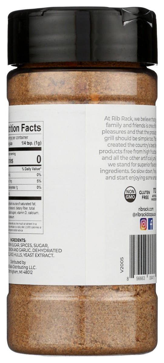Rib Rack: Steak Spice Rub, 7 Oz