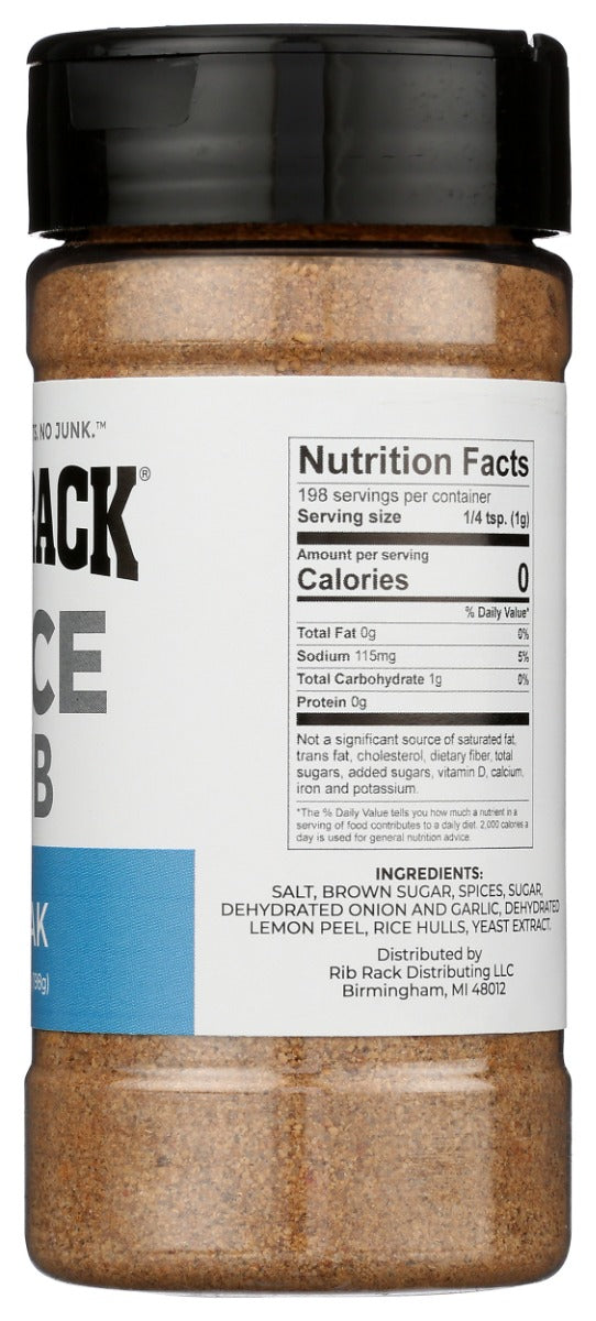 Rib Rack: Steak Spice Rub, 7 Oz