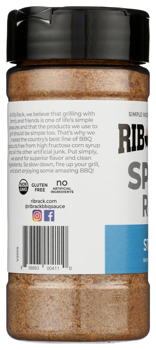Rib Rack: Steak Spice Rub, 7 Oz