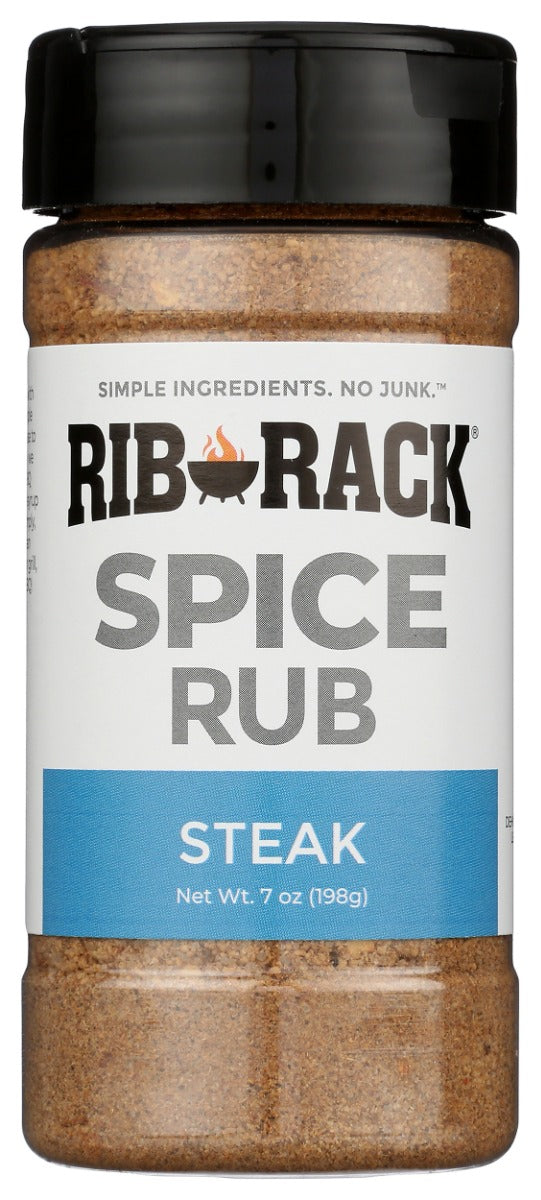 Rib Rack: Steak Spice Rub, 7 Oz