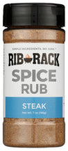 Rib Rack: Steak Spice Rub, 7 Oz