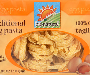 Bionaturae: Organic Tagliatelle Egg Pasta, 8.8 Oz
