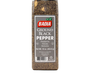 Badia: Pepper Black Ground, 16 Oz