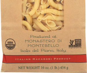 Montebello: Pasta Torchiette Organic, 16 Oz